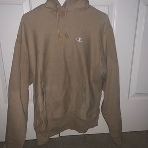 Tan champion hoodie